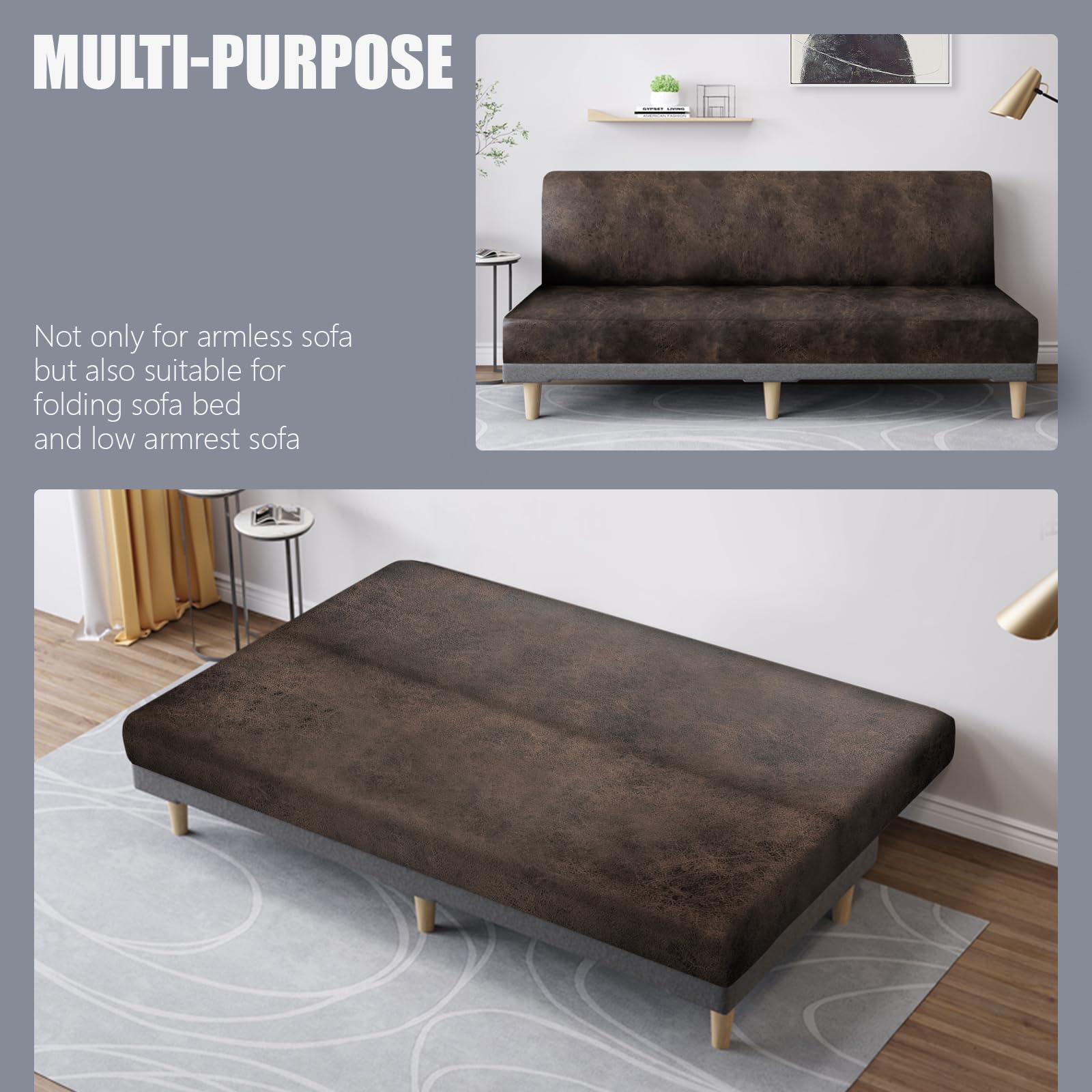 Molasofa washable slipcover is easy to care for with machine washing.