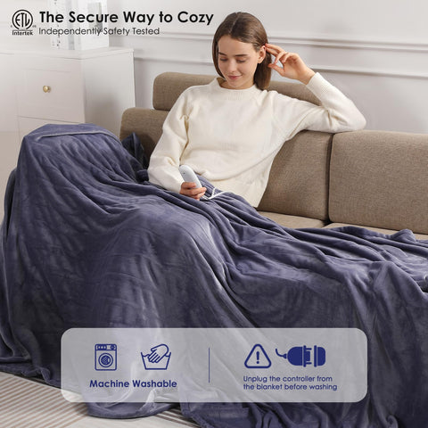 Molatink ETL-certified blanket showcasing safety and reliability.