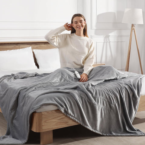 One-touch controls offer simple operation from couch to bed.