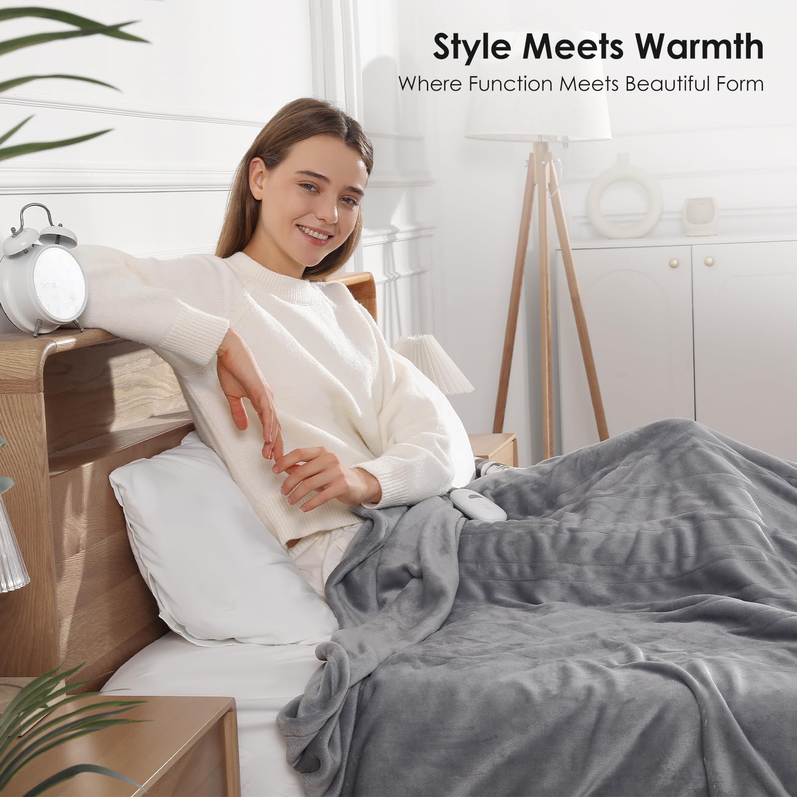 Molatink blanket offers five heat levels for personalized comfort.