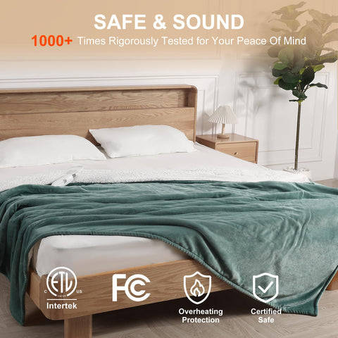 Molatink blanket safety features indicating safety focus