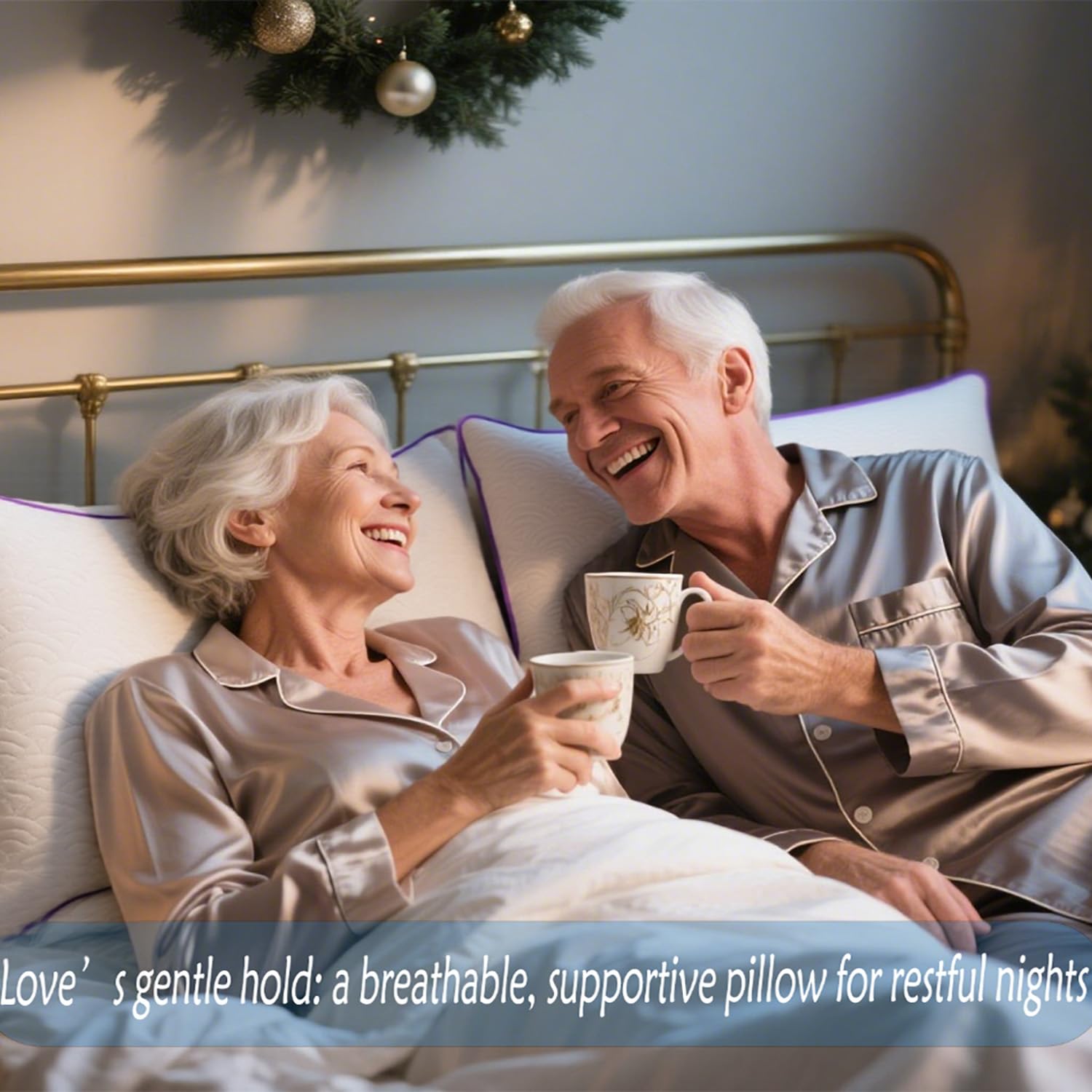 MOLCLCUY breathable cover enhances dryness through the night.