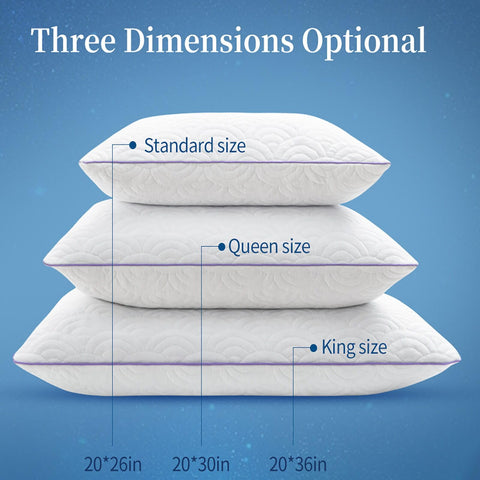 MOLCLCUY crushed memory foam feels supportive yet adaptable.