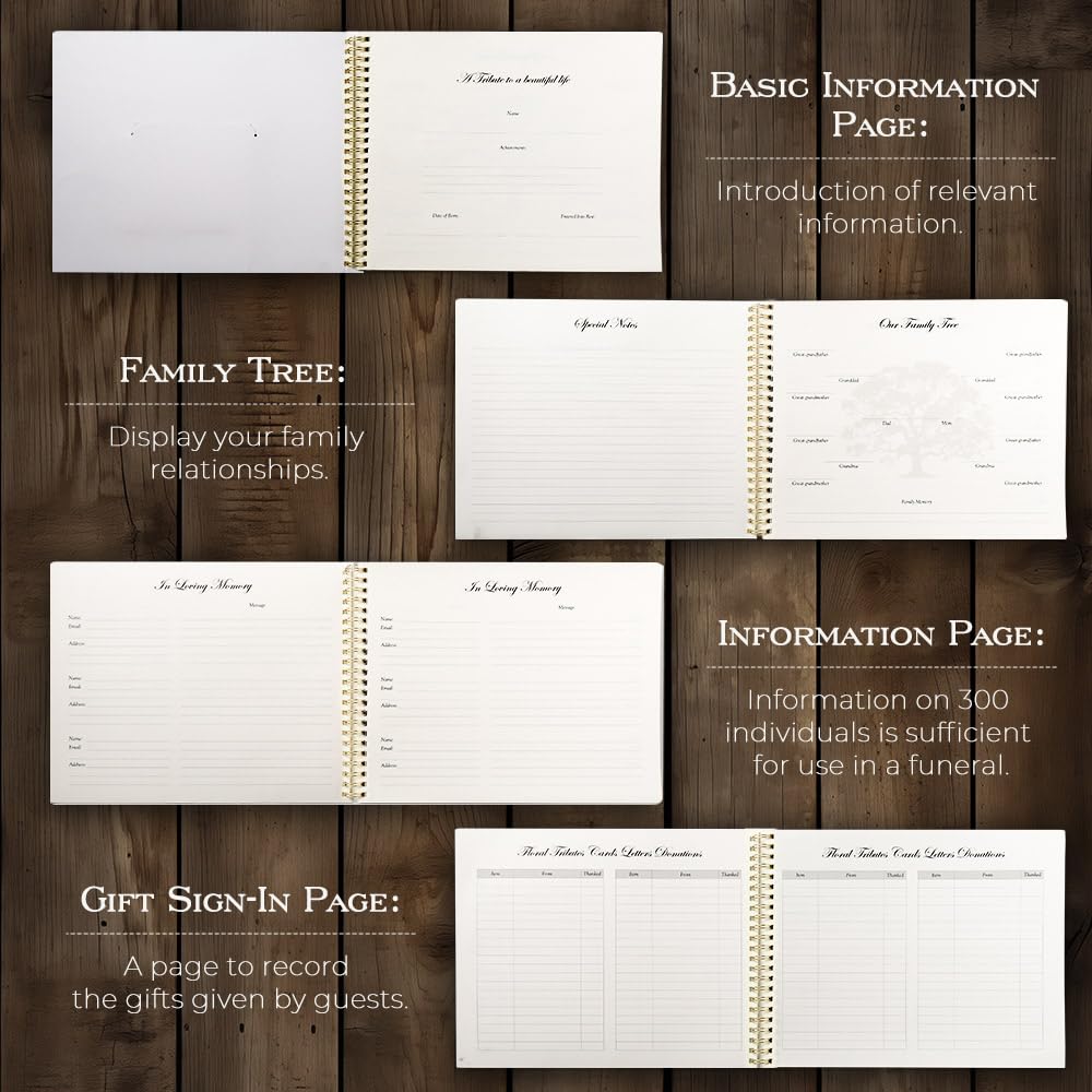 Molekaus sign-in table cards keep guest entries organized