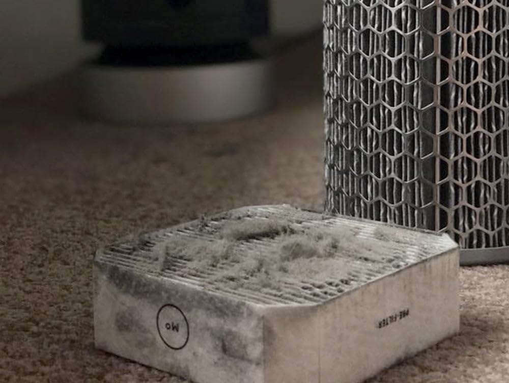Molekule Air Pre-Filter 2-pack extends maintenance and replacement intervals.