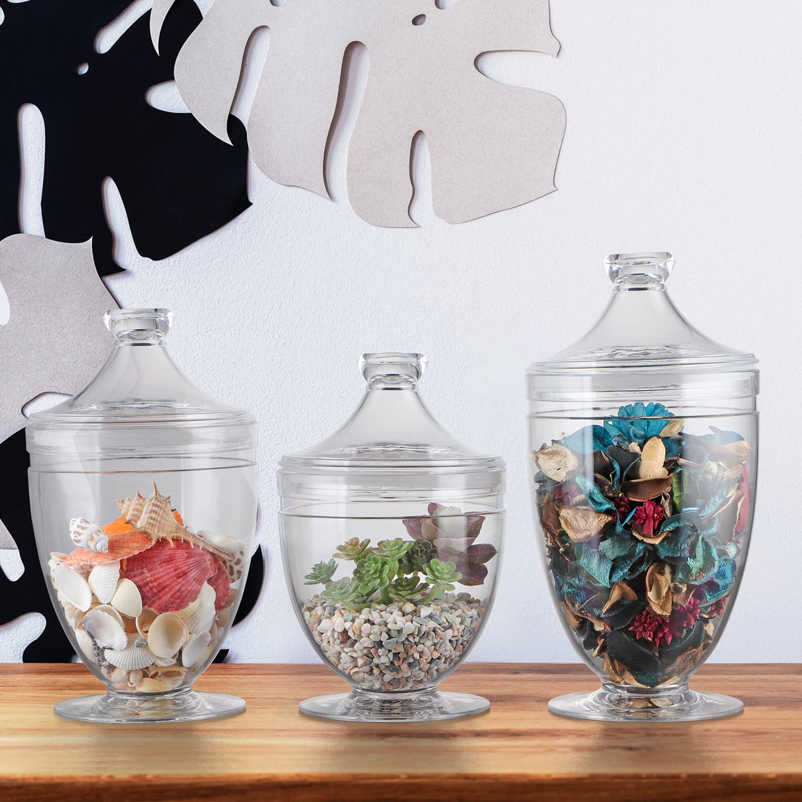 MOLIGOU kitchen bathroom storage jar adds clean, practical style to spaces.