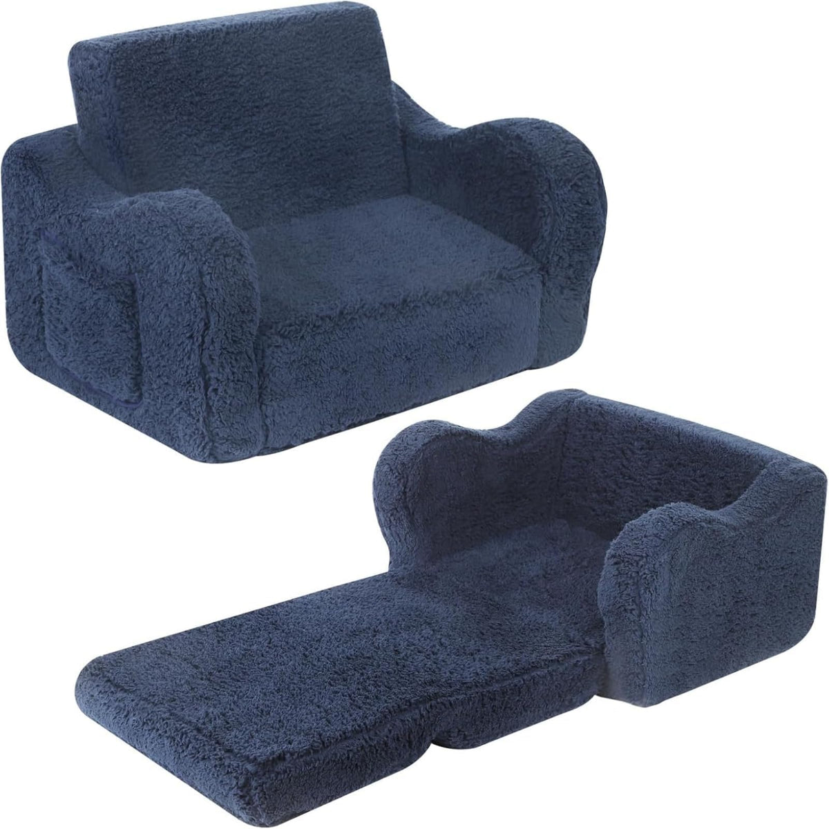 MOMCAYWEX Kids Sofa with flip-open design for cozy reading and playtime