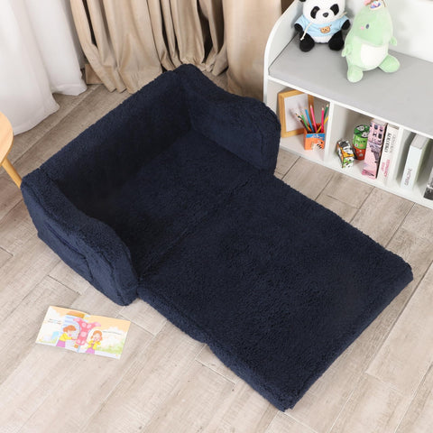 MOMCAYWEX Kids Sofa foam padding enhances safe seating