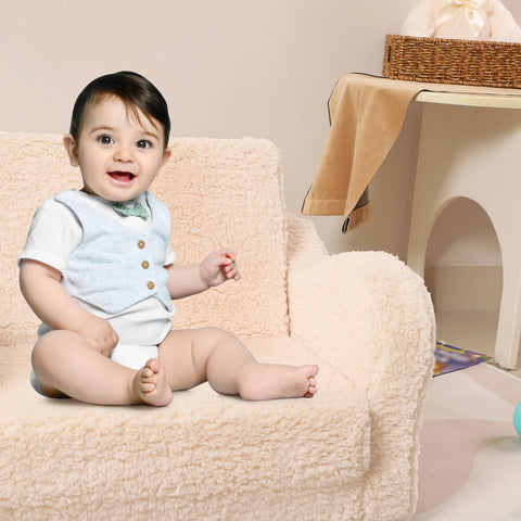 MOMCAYWEX playroom-ready sofa ideal for creative play and reading