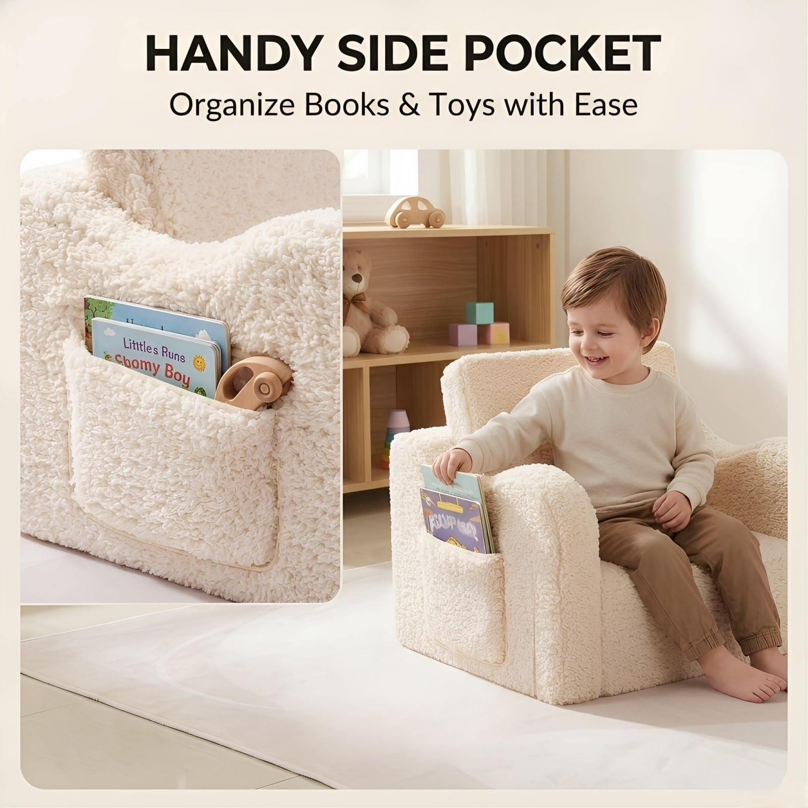 MOMCAYWEX sturdy stitching supports daily use by kids