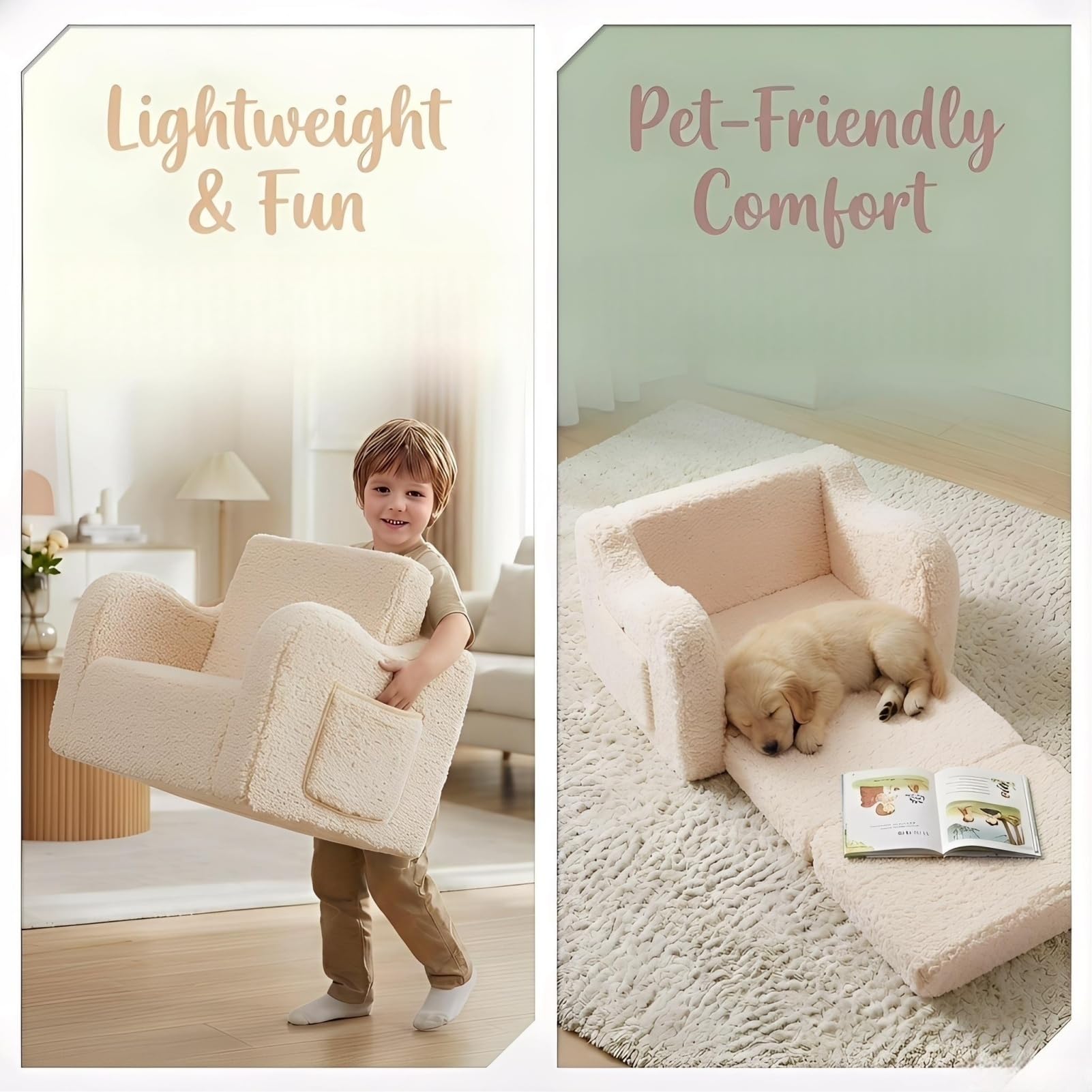 MOMCAYWEX toddler-safe design with soft edges and durable stitching
