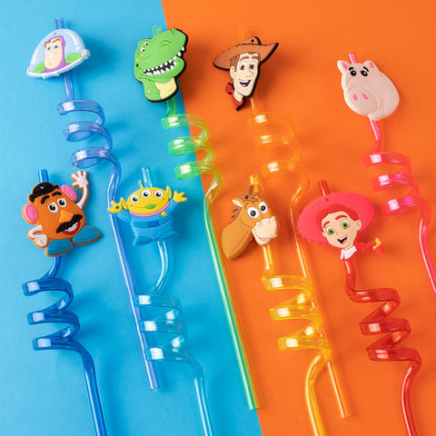 Momkutei yellow-pattern straw adds cheerful color to kid parties and drinks.