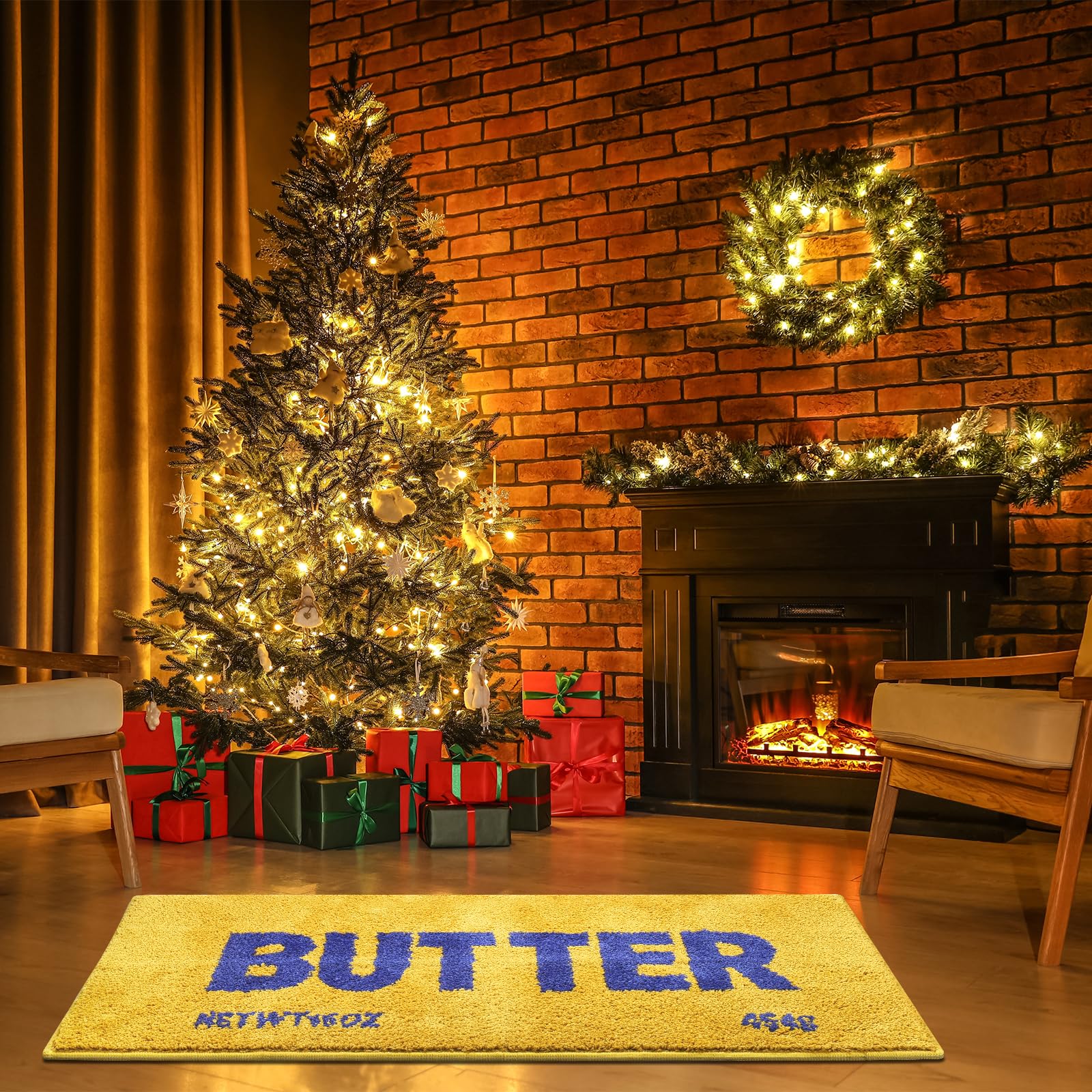 Momlli Butter Rug close-up plush texture adds soft comfort underfoot.