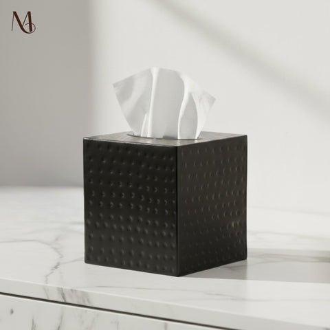 Monarch Abode brushed gold finish square cover elevates desks and vanities