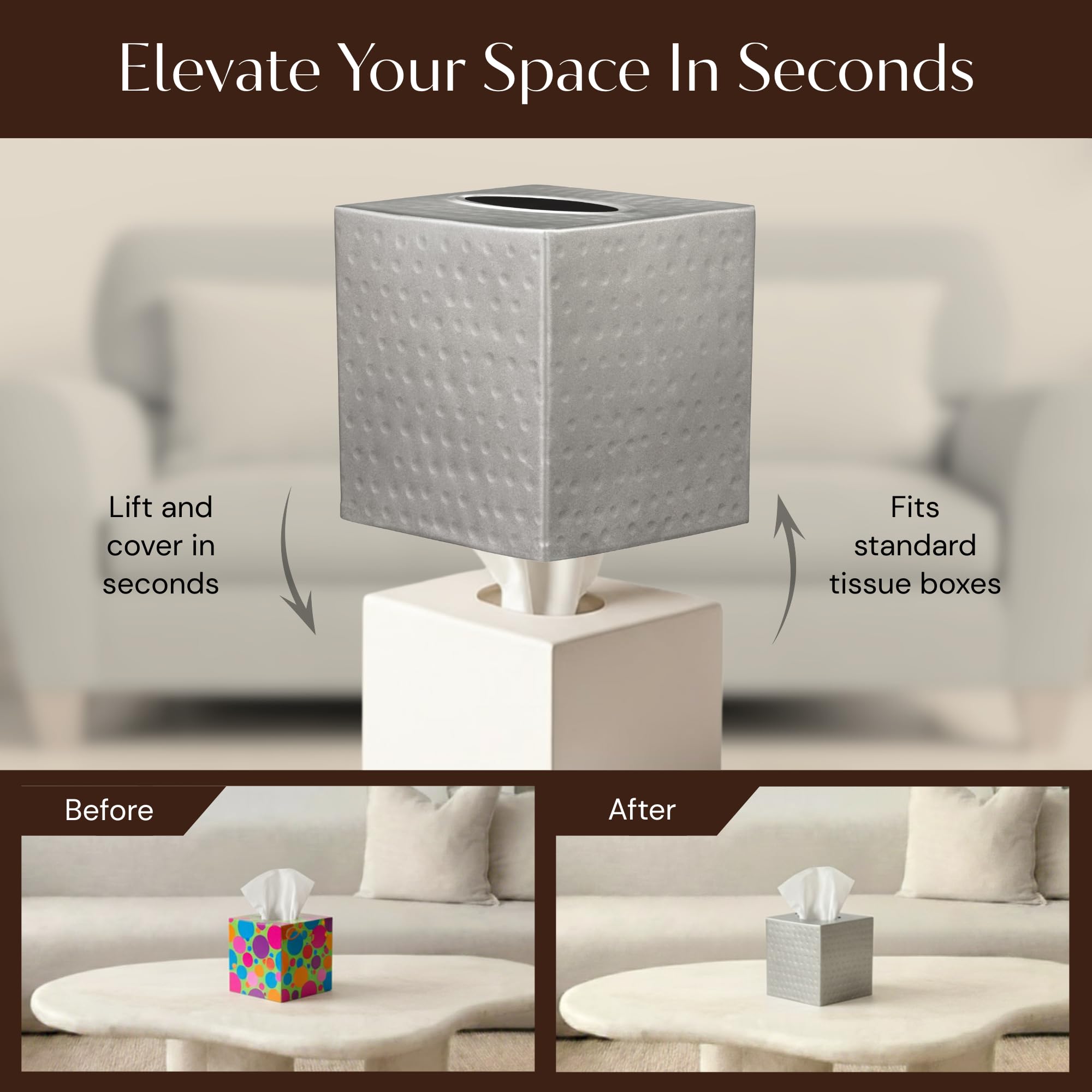 Monarch Abode open-bottom design makes refills quick and effortless.