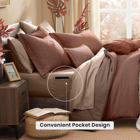 Monbix flat sheet king 108x102 inches for generous bed coverage.