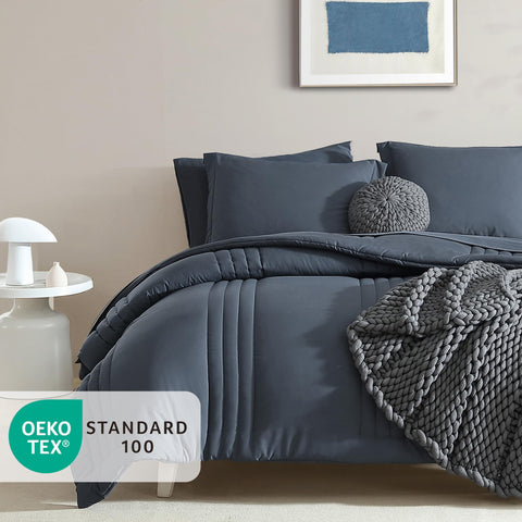 Monbix queen flat sheet demonstrates breathable top layer for daily sleep.