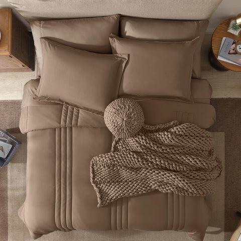 Monbix queen pillowcases 20x30 deliver a smooth, tidy finish.