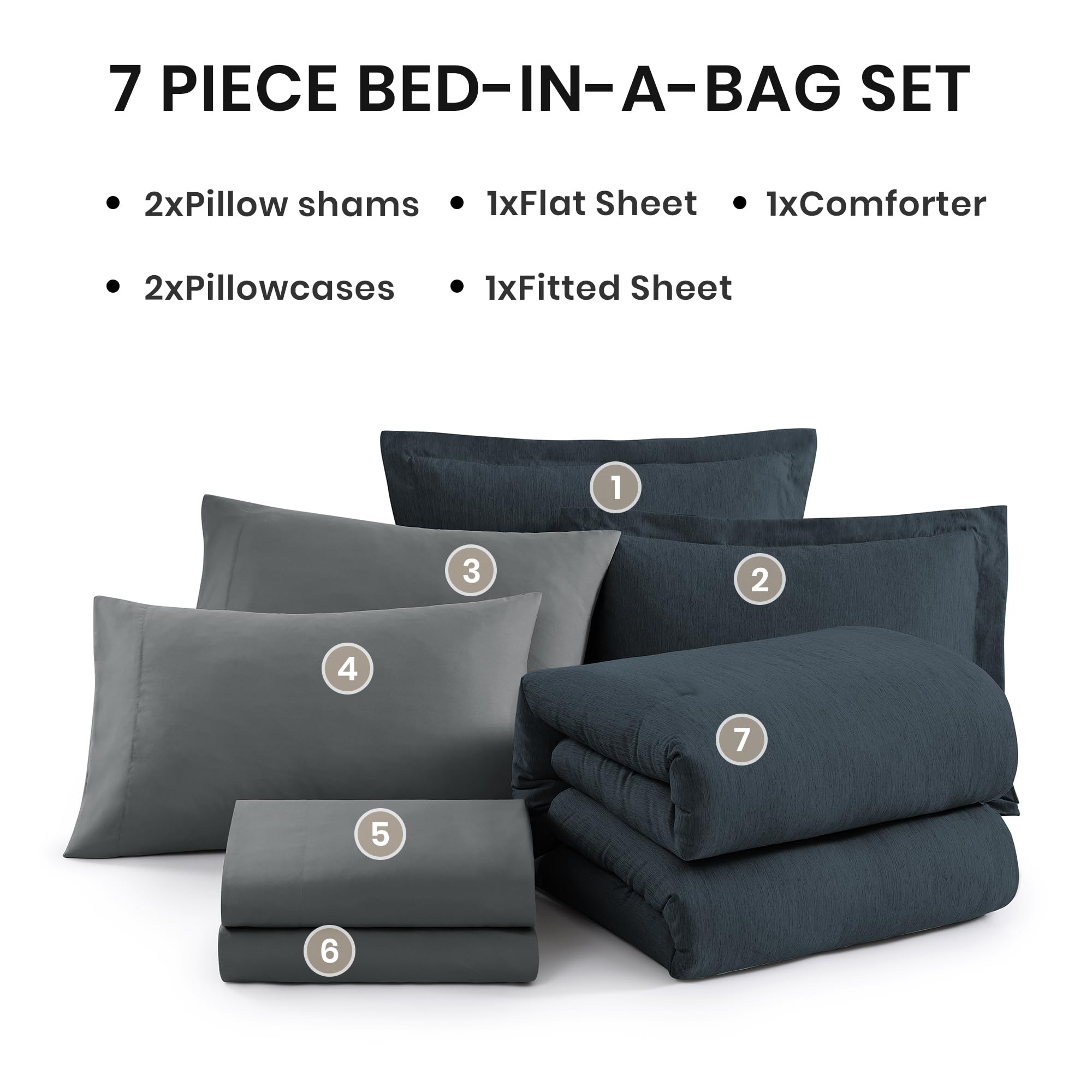 Monbix queen reversible design offers versatile styling options.