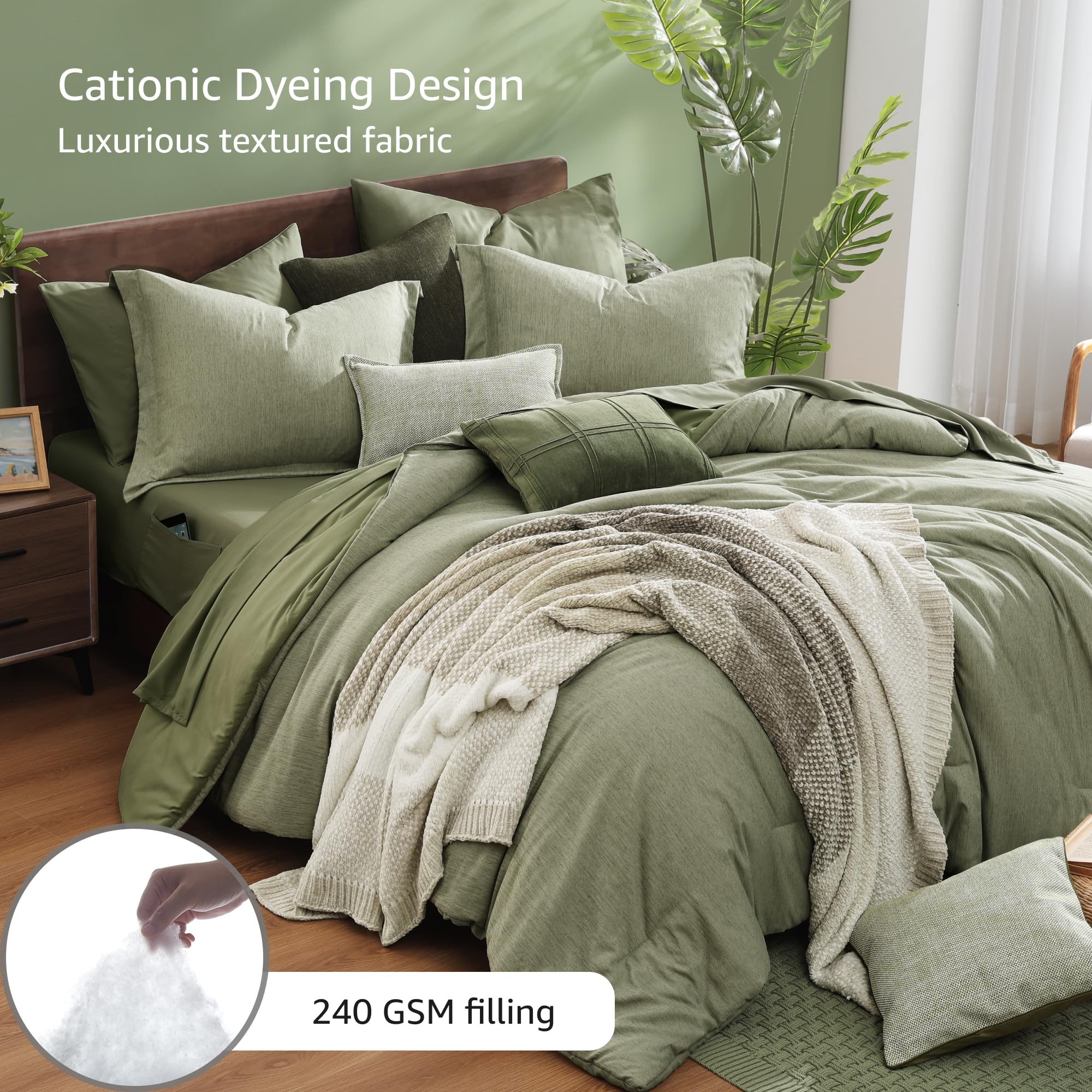 Monbix queen sheets and pillowcases deliver smooth, breathable comfort