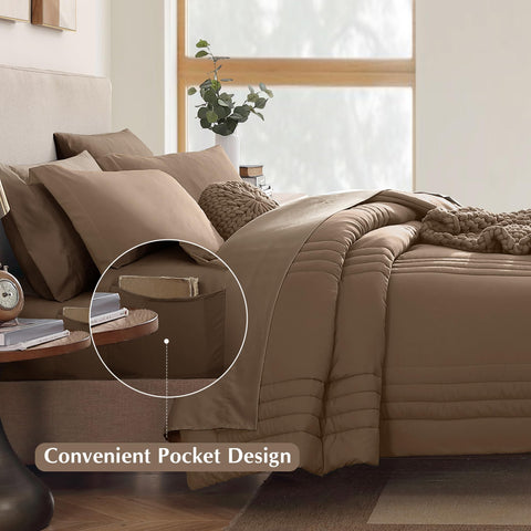 Monbix shams 20x36 add coordinated, decorative support for layered bedding.