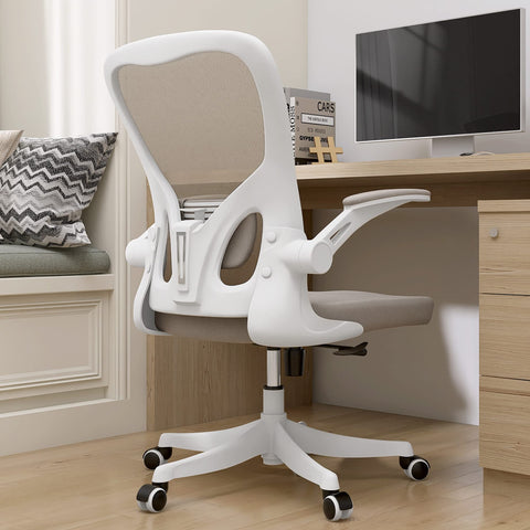 Monhey tilt-back chair enables adjustable comfort during long work sessions.