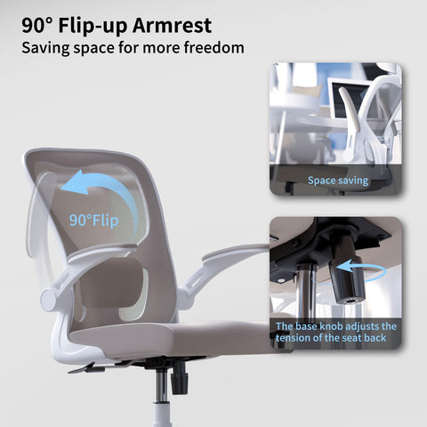 Monhey padded seat uses high-density foam for lasting comfort.