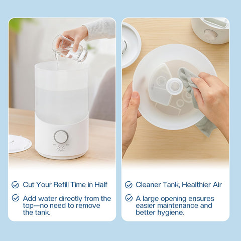 MONJUMR Adjustable mist knob allows personalized room or plant care