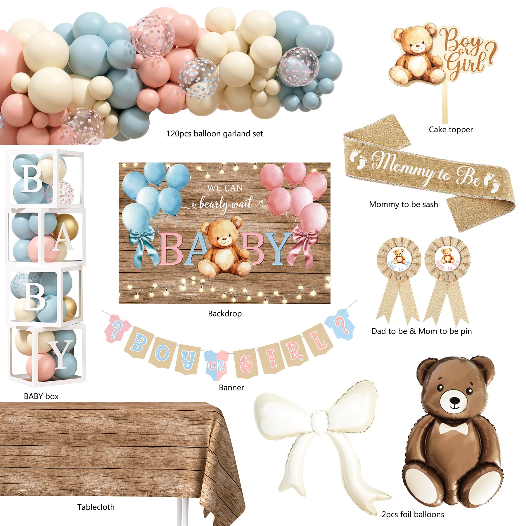 Monnberry baby box set ready for quick assembly.