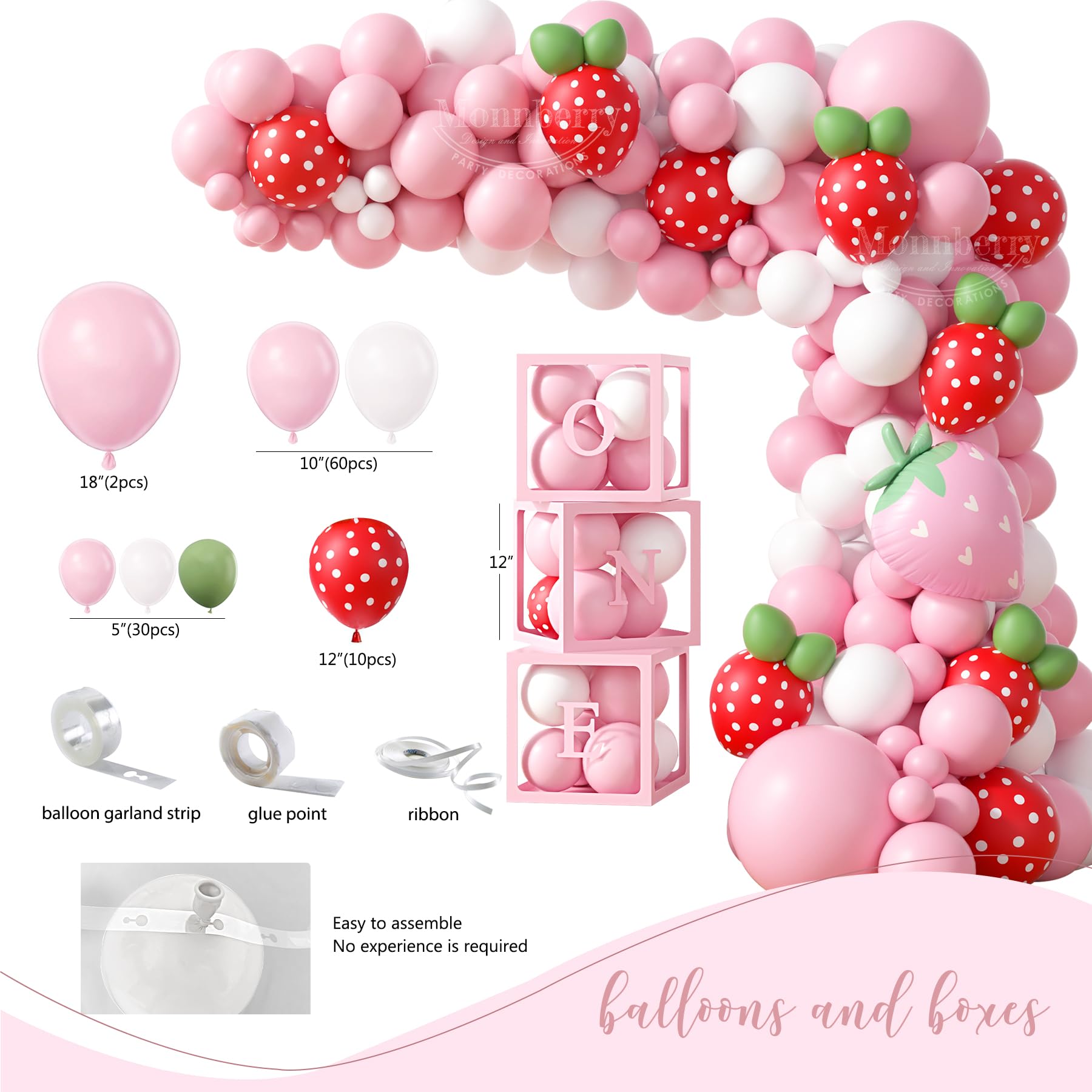 Monnberry birthday-hat-berry-first adds adorable party flair for little hosts.