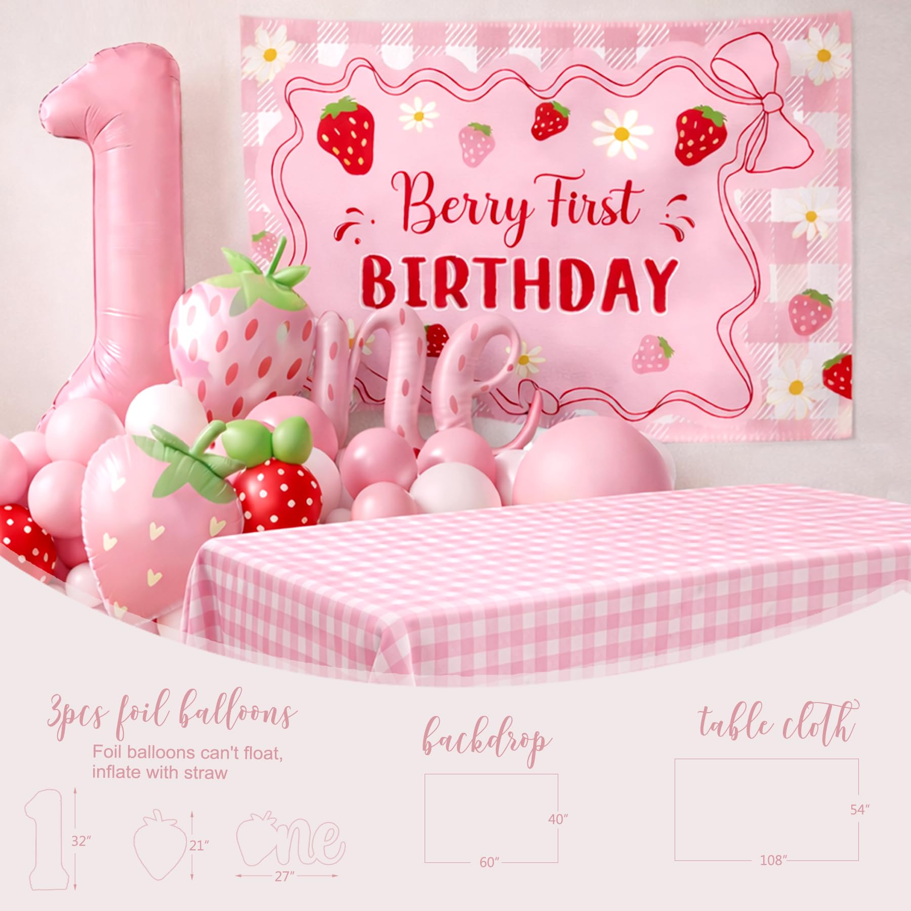 Monnberry milestone-poster-berry-first invites guests to celebrate milestones in a cute way.