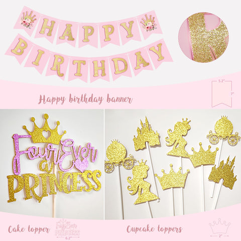 Monnberry princess-tablecloth-cake-topper ties the look together