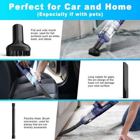 MONOZEL extension tube and tools reach tight spaces and corners.