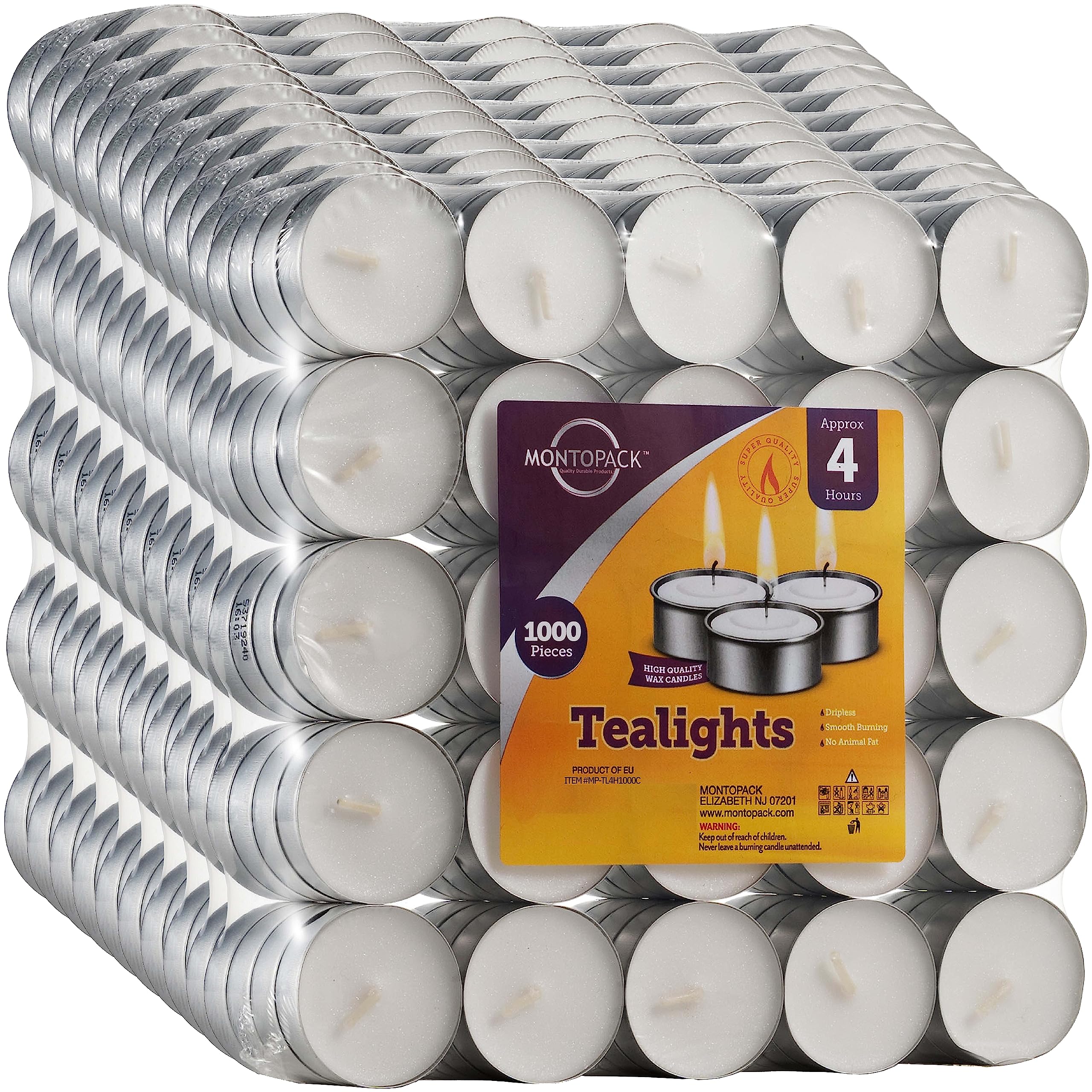 MontoPack tea lights elevate home decor with warm, inviting glow.