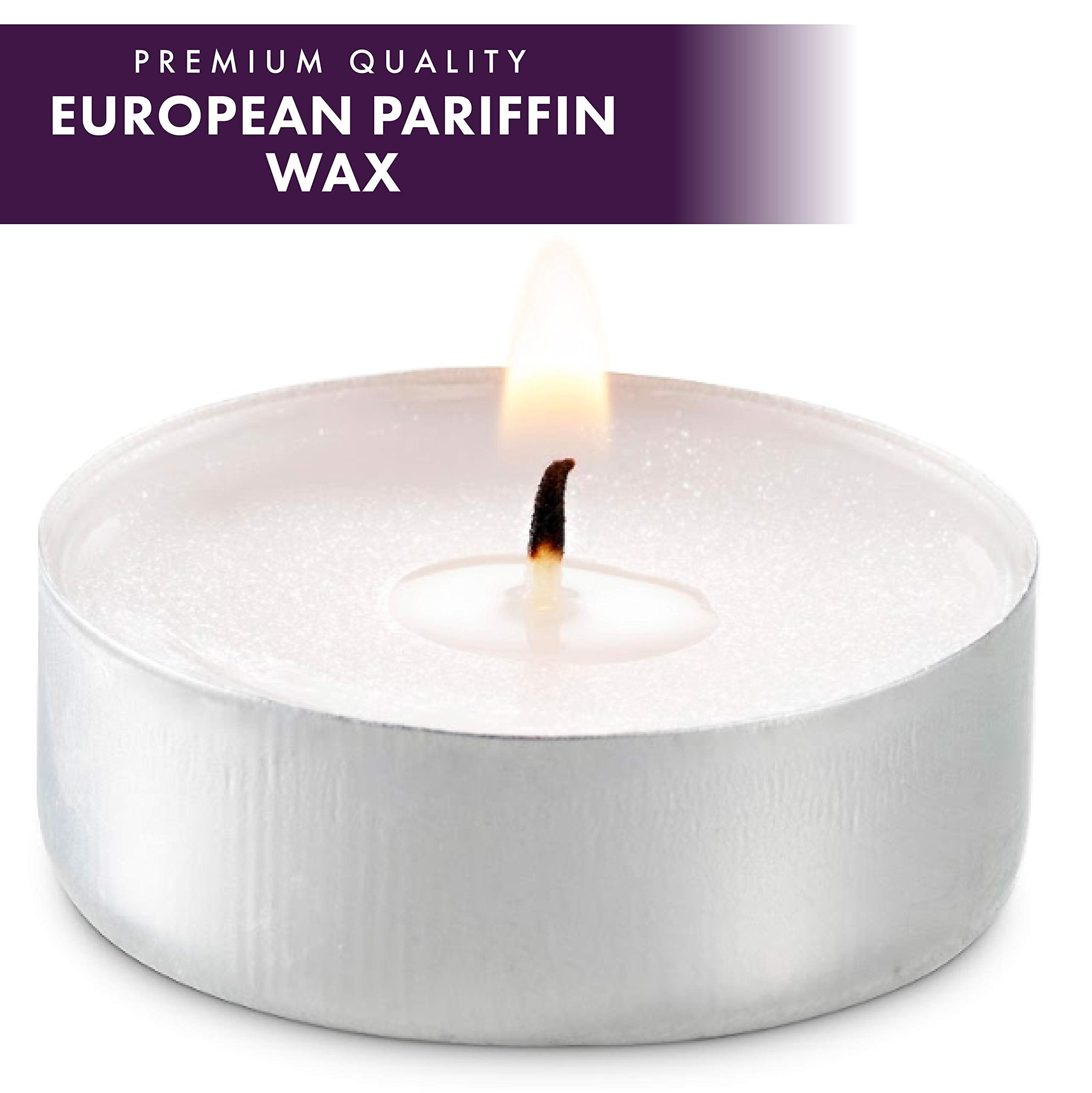MontoPack warm ambiance tea lights ideal for dinners.