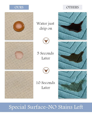 MontVoo diatomaceous earth mat absorbs water rapidly for quick-dry comfort.