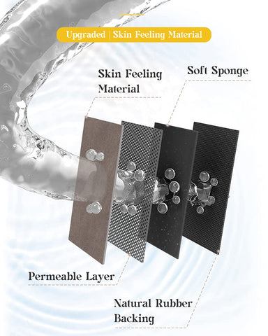 Quick-dry MontVoo design helps keep bathrooms tidy for the next use