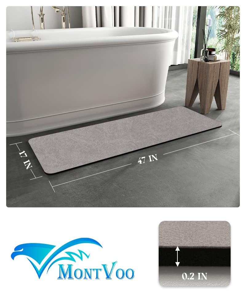 MontVoo gray rug versatile for multiple rooms and uses