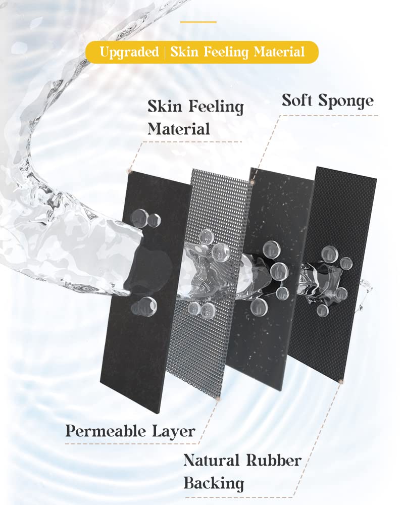 MontVoo thin under-door mat sits neatly, helping under-door clearance and moisture control.