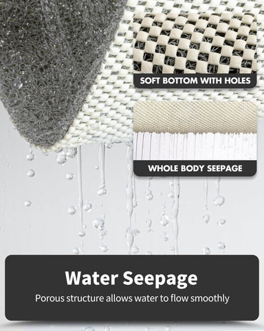 MontVoo easy cleaning foam top dries quickly to reduce residue