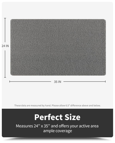 MontVoo lattice backing provides stable placement on wet surfaces