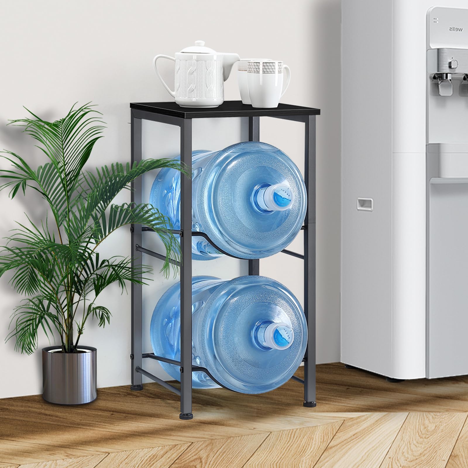 MOOACE adjustable feet protect floors while supporting heavy jugs