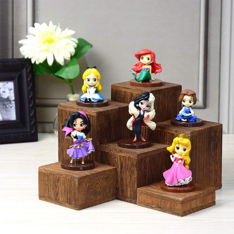 MOOCA wooden risers keep bracelets neatly organized and accessible.