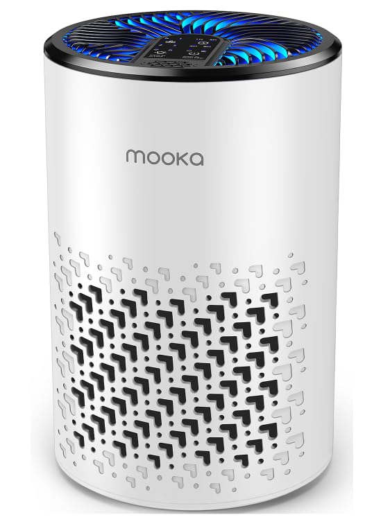 MOOKA KJ067L front view for cleaner bedroom air