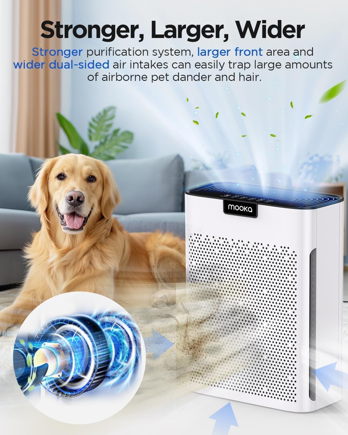 MOOKA fragrance pad in use for a fresh room scent.