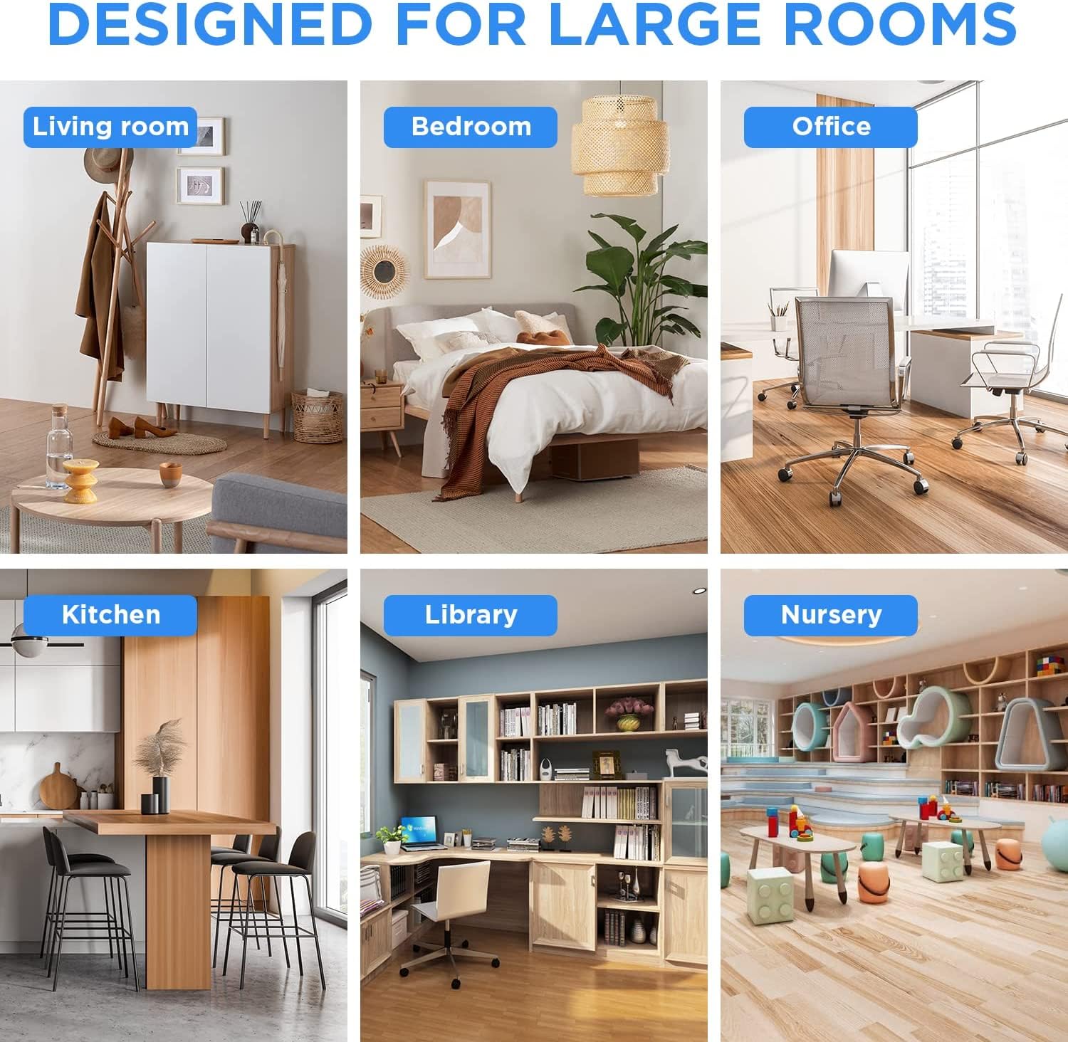 MOOKA setup shown in a living room for convenient home use.
