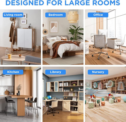 MOOKA setup shown in a living room for convenient home use.