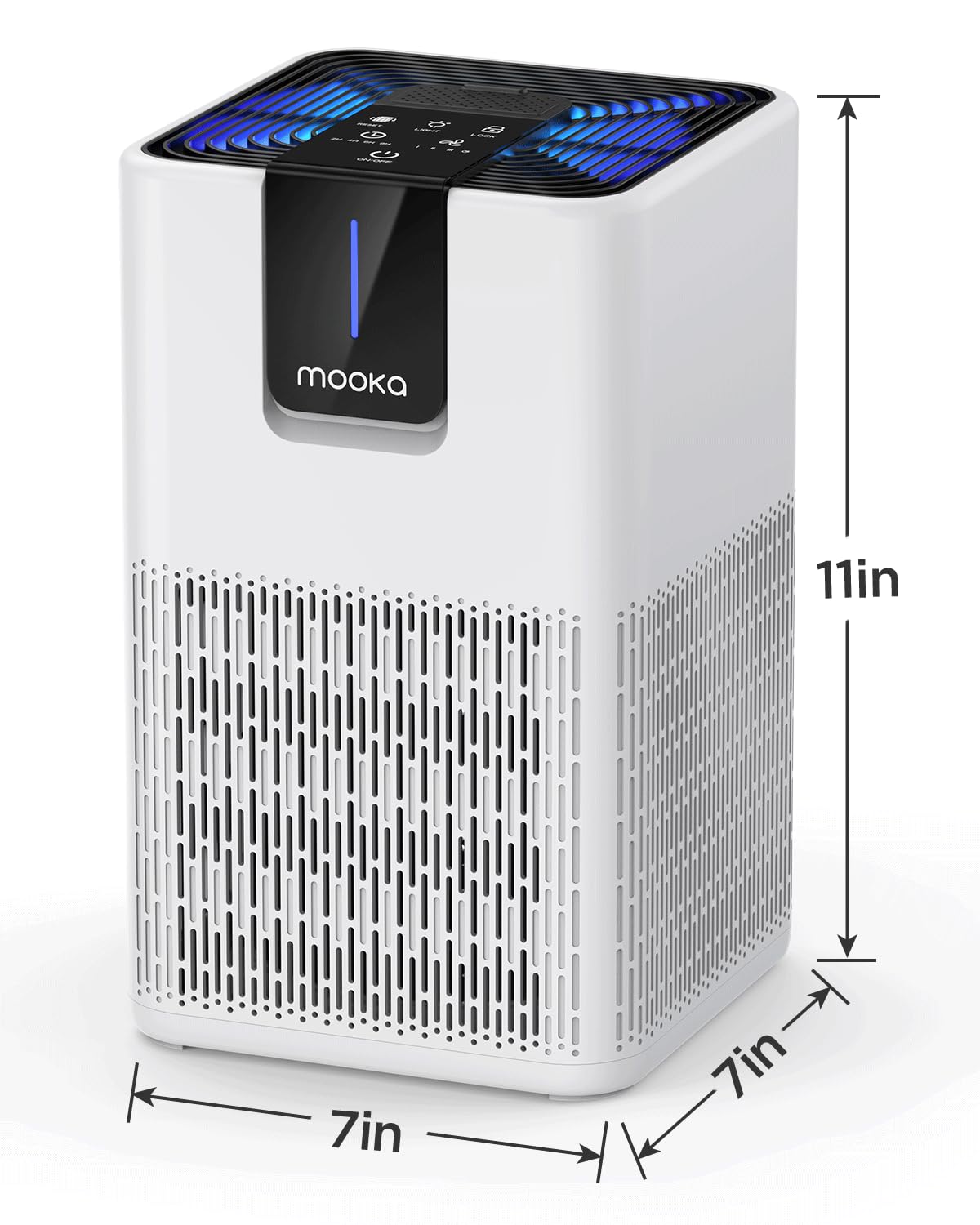 MOOKA M05 three-layer filtration captures 0.3 microns