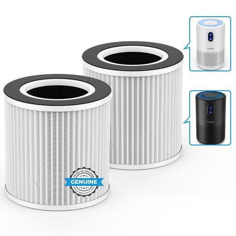 MOOKA official replacement filter for B-D02L/B-D02, front view showing packaging.