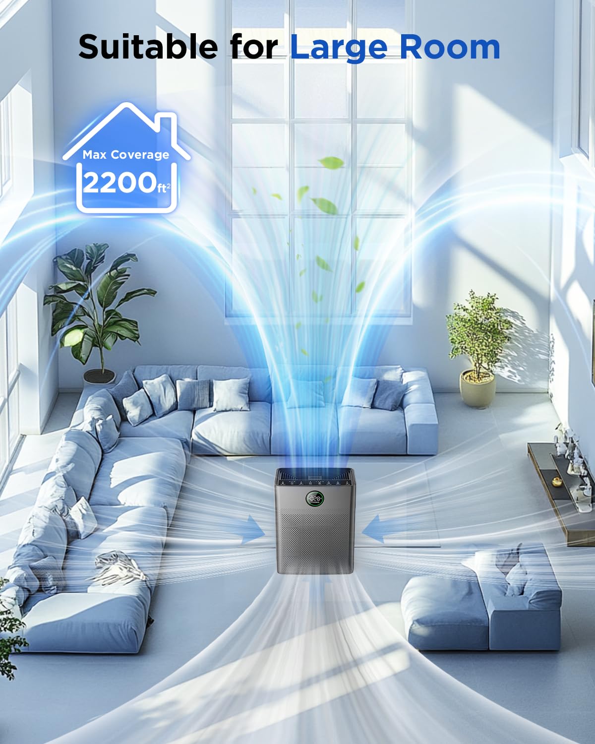 MOOKA PR1 operates quietly at 26 dB for night use